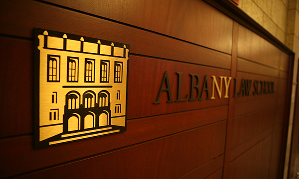 Albany Law School Sign