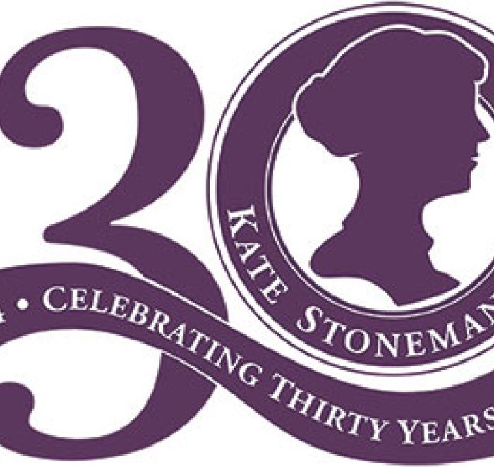 Kate Stoneman 30 Year Logo