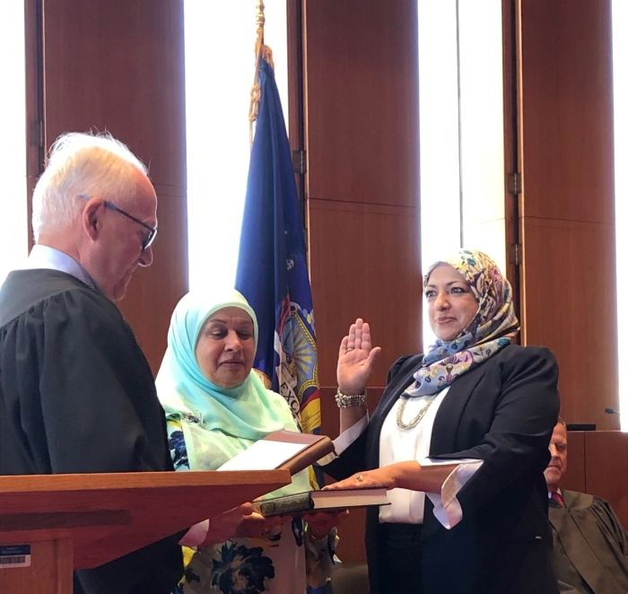 Hon. Zainab Chaudhry '98 First Muslim-American on Court of Claims